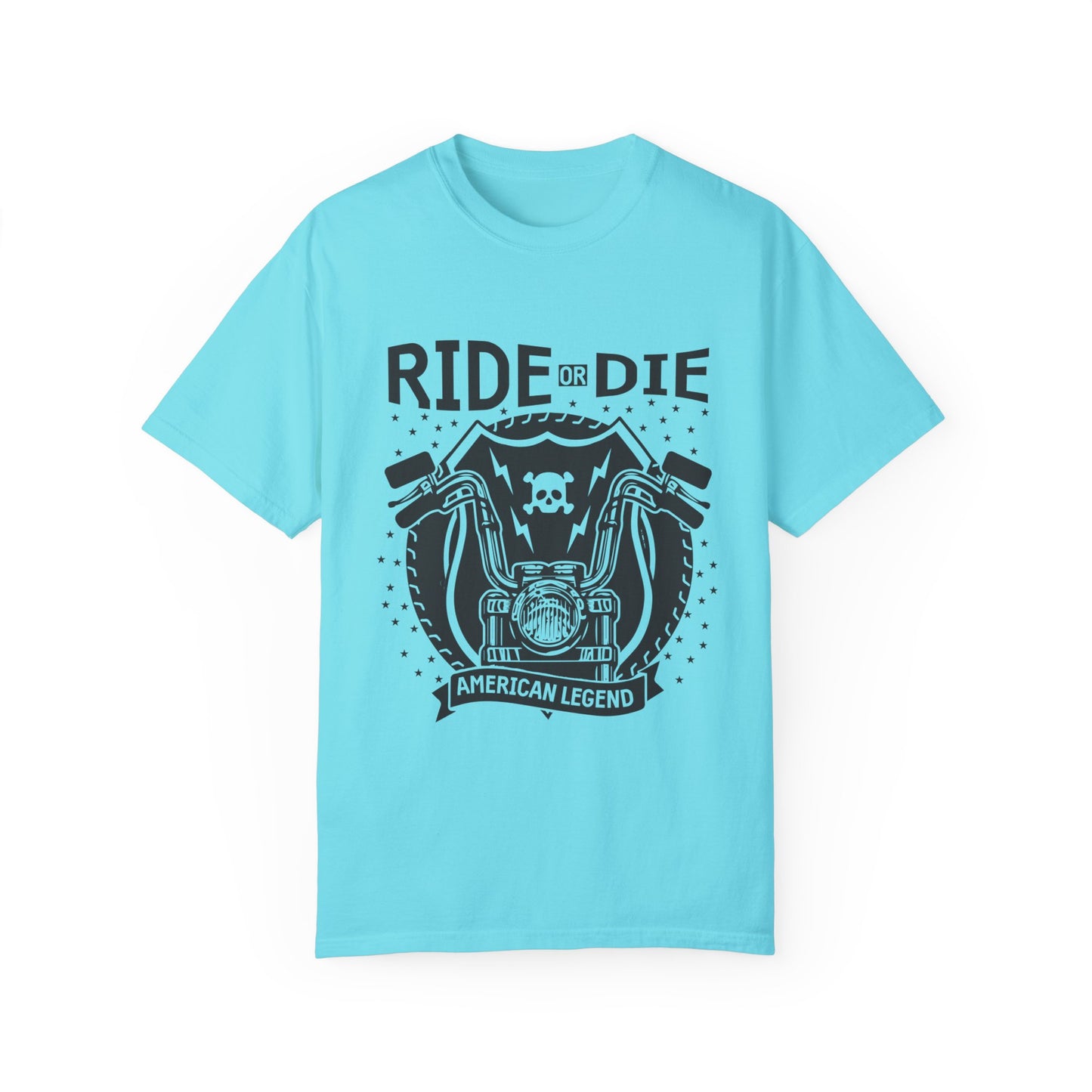 (Motorbike) Unisex Garment-Dyed T-shirt
