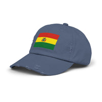 Bolivian unisex distressed cap