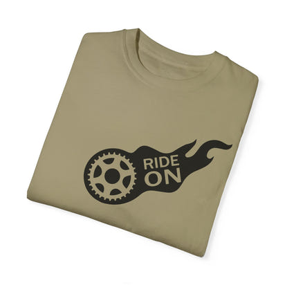 Bike Unisex Garment-Dyed T-shirt