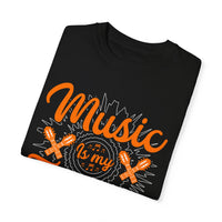 (Music)Unisex Garment-Dyed T-shirt