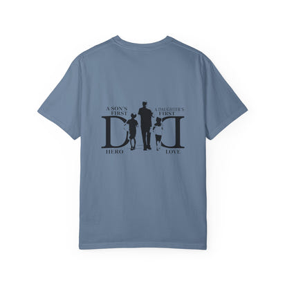 World's Best Dad T-Shirt | Unisex Garment-Dyed Tee, Perfect Father's Day Gift, Dad Appreciation Day, Casual Family Outing Wear, Dad T-Shirts