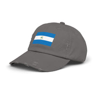 Stylish Unisex Distressed Cap with Nicaragua Flag | Trendy Hat for All Occasions, Casual Wear, Travel, Gift Ideas