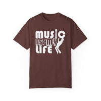 (Music)Unisex Garment-Dyed T-shirt