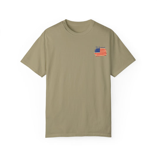 American Patriot Unisex Garment-Dyed T-shirt 3