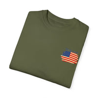 American Patriot Unisex Garment-Dyed T-shirt 1