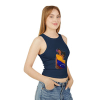 Venezuelan Pride Racer Tank Top for Women - Vibrant Design