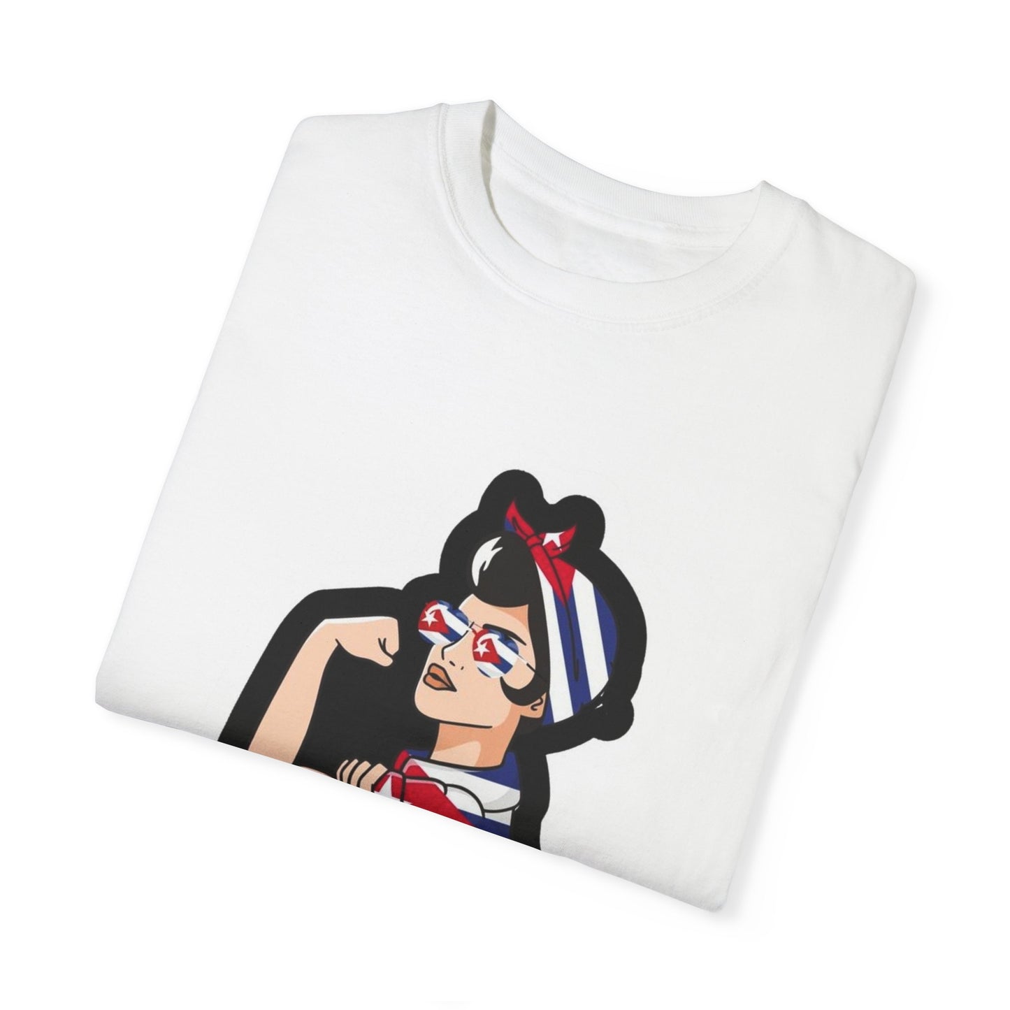 Free Cuba Unisex Garment-Dyed T-Shirt - Empowering Activist Tee