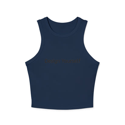 Women's Micro Rib Racer Tank Top
