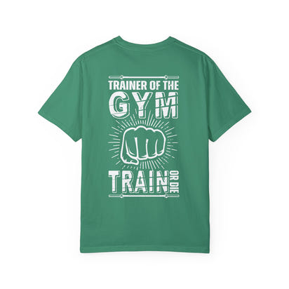 Fitness Unisex Garment-Dyed T-shirt (Back Design) 10