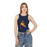 Venezuelan Pride Racer Tank Top for Women - Vibrant Design