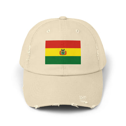 Bolivian unisex distressed cap