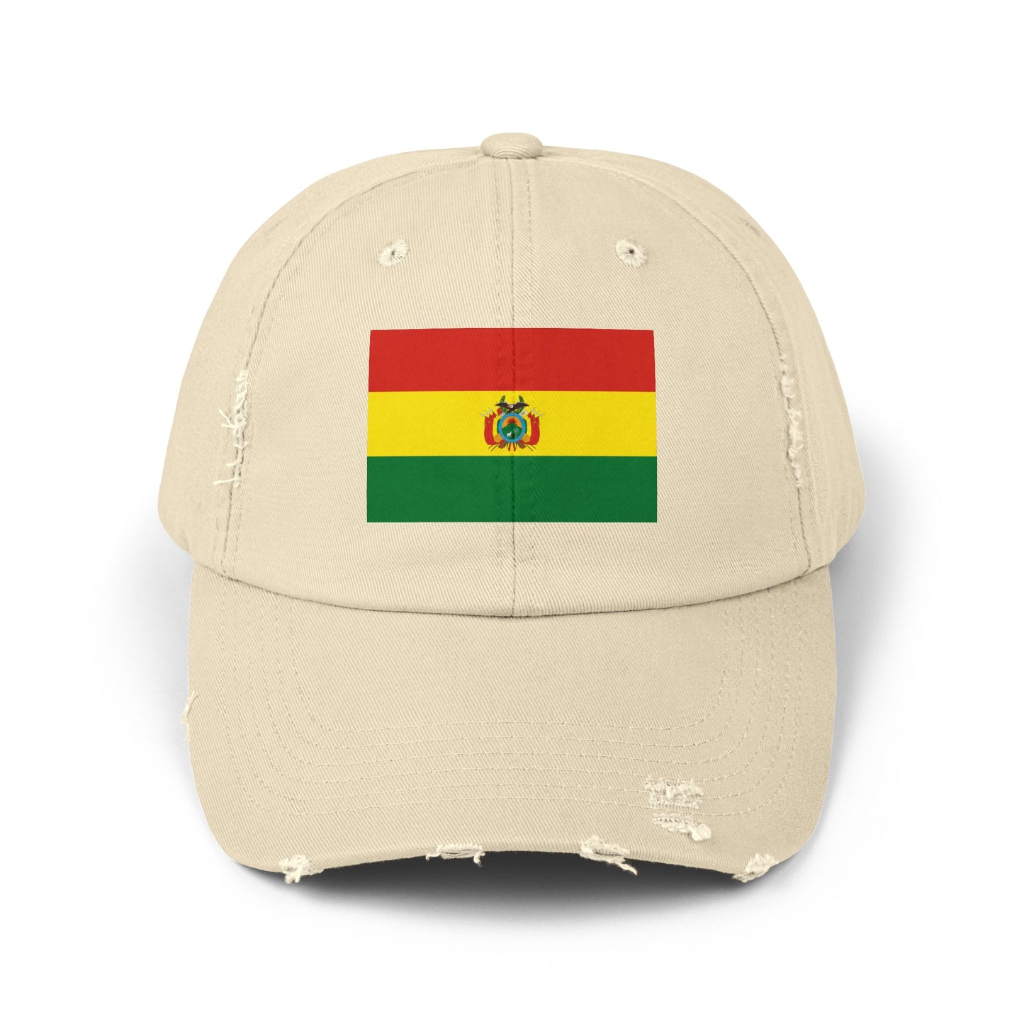 Bolivian unisex distressed cap