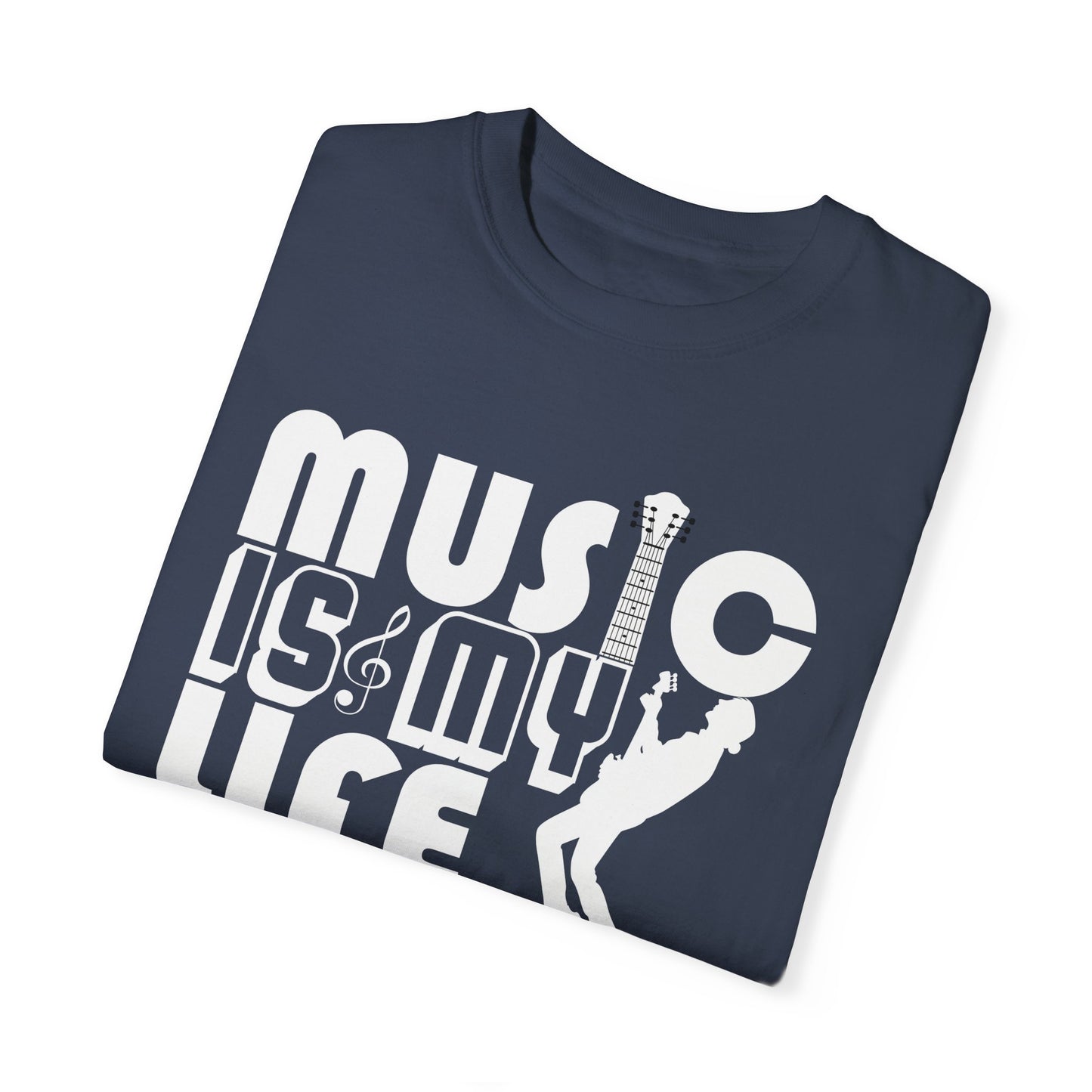 (Music)Unisex Garment-Dyed T-shirt
