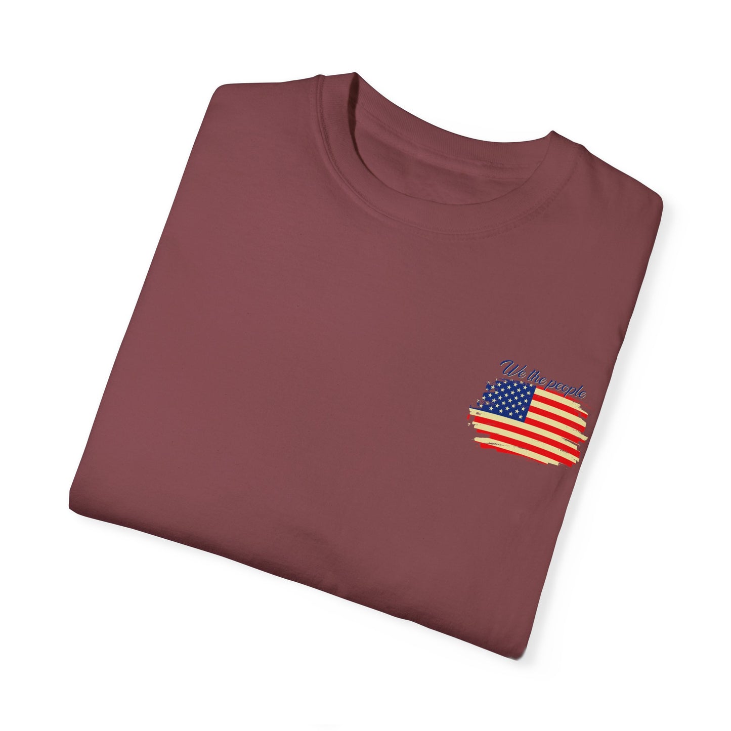 American Patriot Unisex Garment-Dyed T-shirt 4