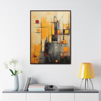"Neighborhood" Gallery Canvas Wraps, Vertical Frame
