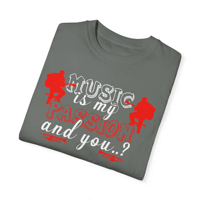 (Music)Unisex Garment-Dyed T-shirt