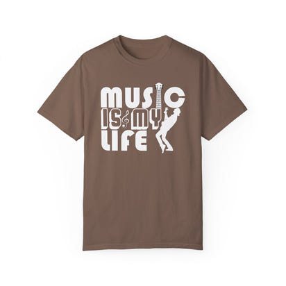 (Music)Unisex Garment-Dyed T-shirt
