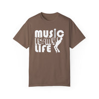 (Music)Unisex Garment-Dyed T-shirt