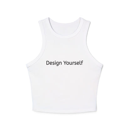 Women's Micro Rib Racer Tank Top