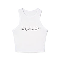 Women's Micro Rib Racer Tank Top