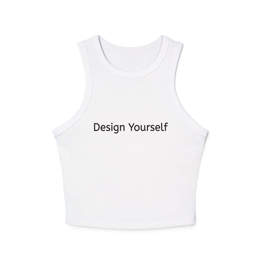 Women's Micro Rib Racer Tank Top