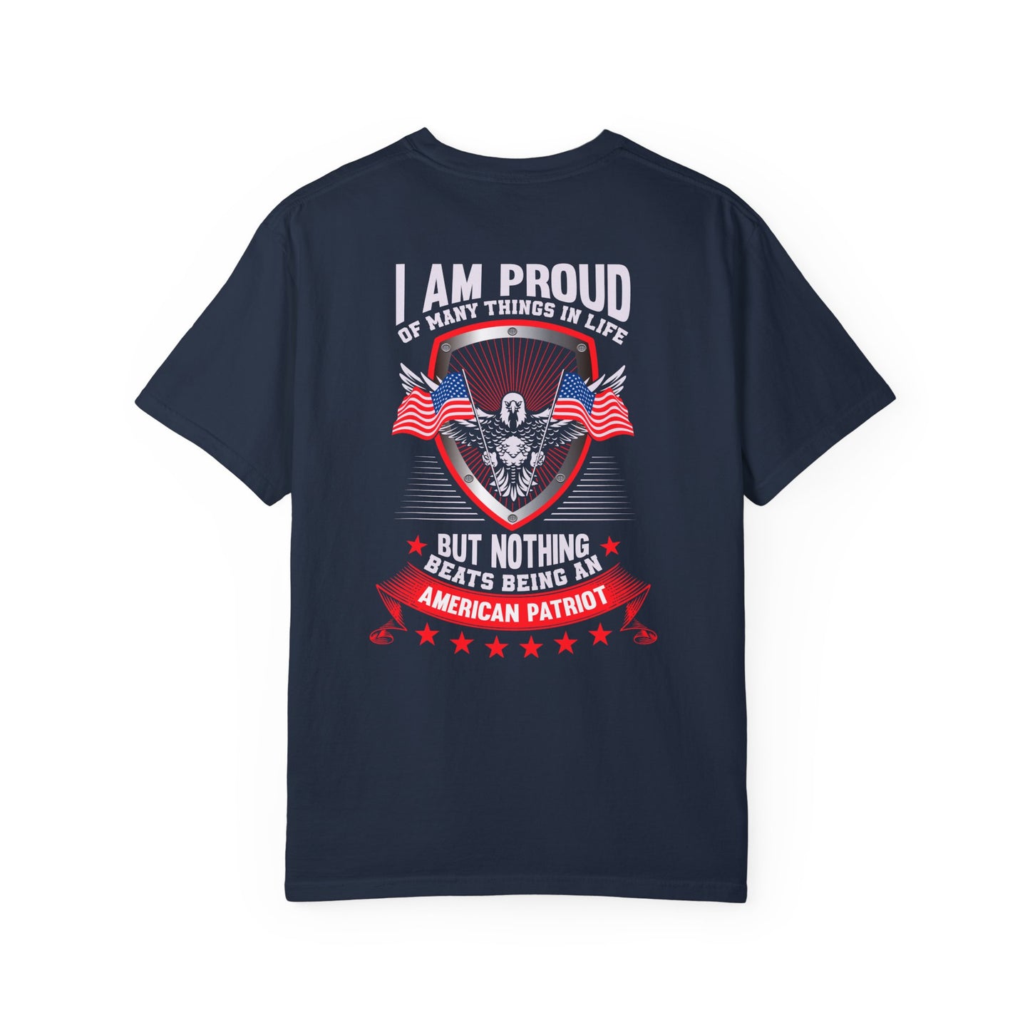 American Patriot Unisex Garment-Dyed T-shirt 6