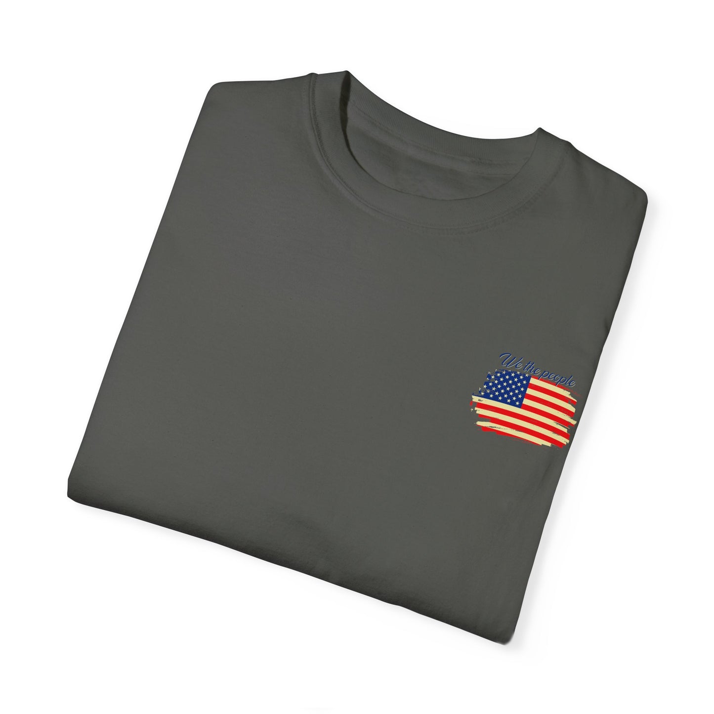 American Patriot Unisex Garment-Dyed T-shirt 3