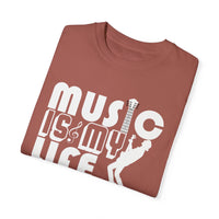 (Music)Unisex Garment-Dyed T-shirt
