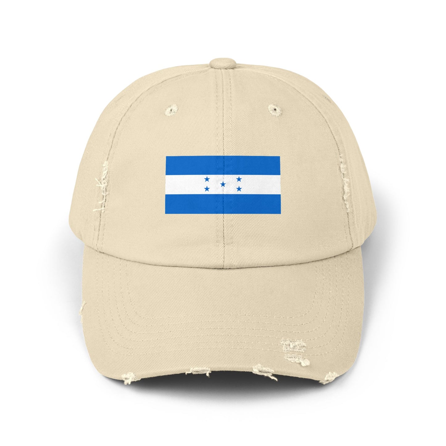 Honduras Flag Distressed Cap, Unisex Baseball Hat, Casual Headwear, Travel Accessory, Gift for Him or Her