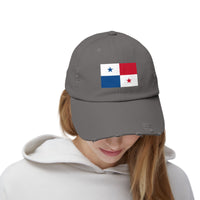 Panama Flag Distressed Cap, Unisex Casual Hat, Outdoor Gear, Gift for Travelers, Summer Accessory, Sports Cap