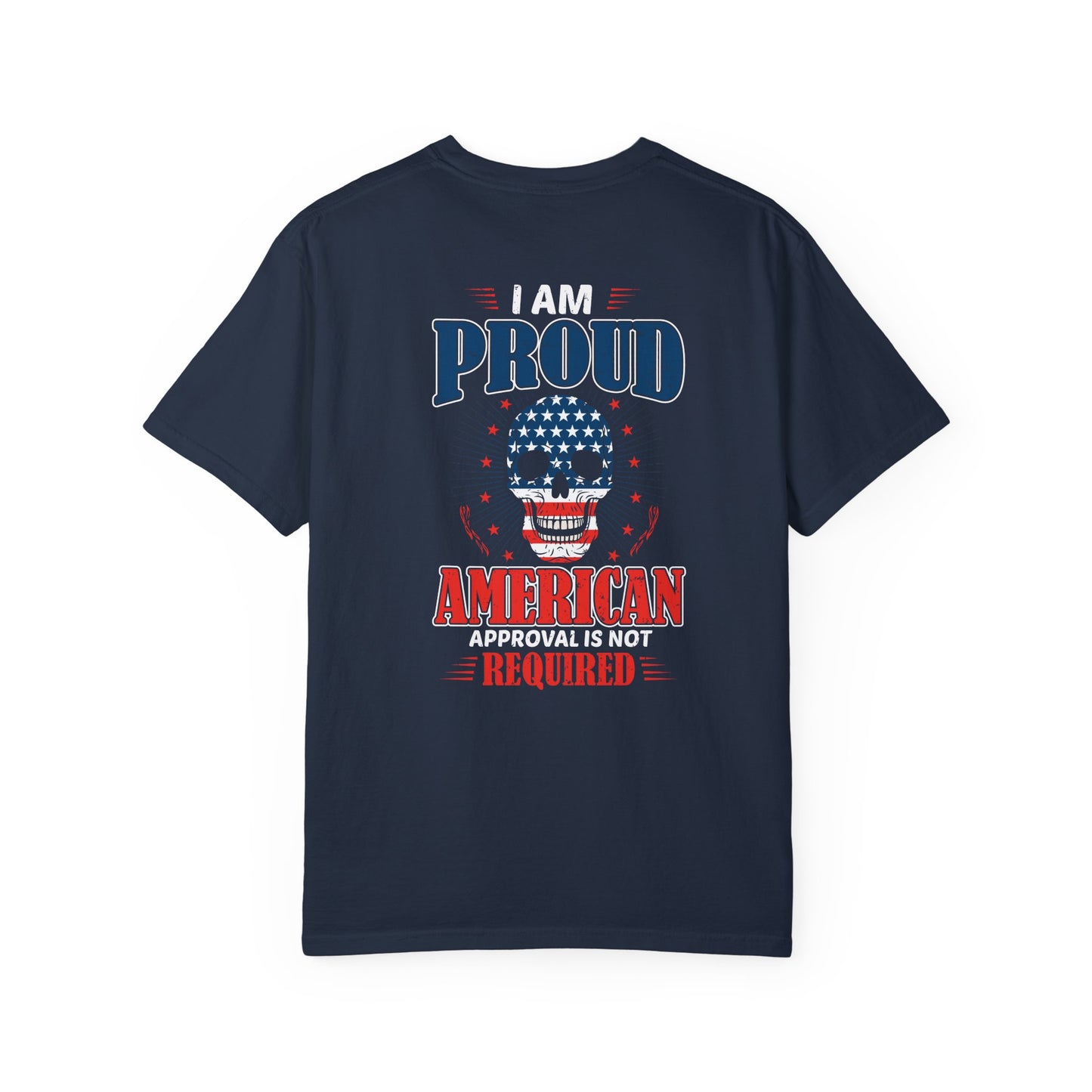 American Patriot Unisex Garment-Dyed T-shirt 2