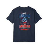 American Patriot Unisex Garment-Dyed T-shirt 2