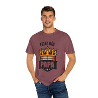 Feliz Día Papá T-Shirt - Unisex Garment-Dyed Tee for Father’s Day