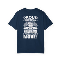 American Patriot Unisex Garment-Dyed T-shirt 7