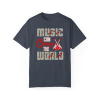 (Music)Unisex Garment-Dyed T-shirt