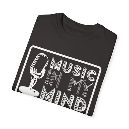 (Music)Unisex Garment-Dyed T-shirt