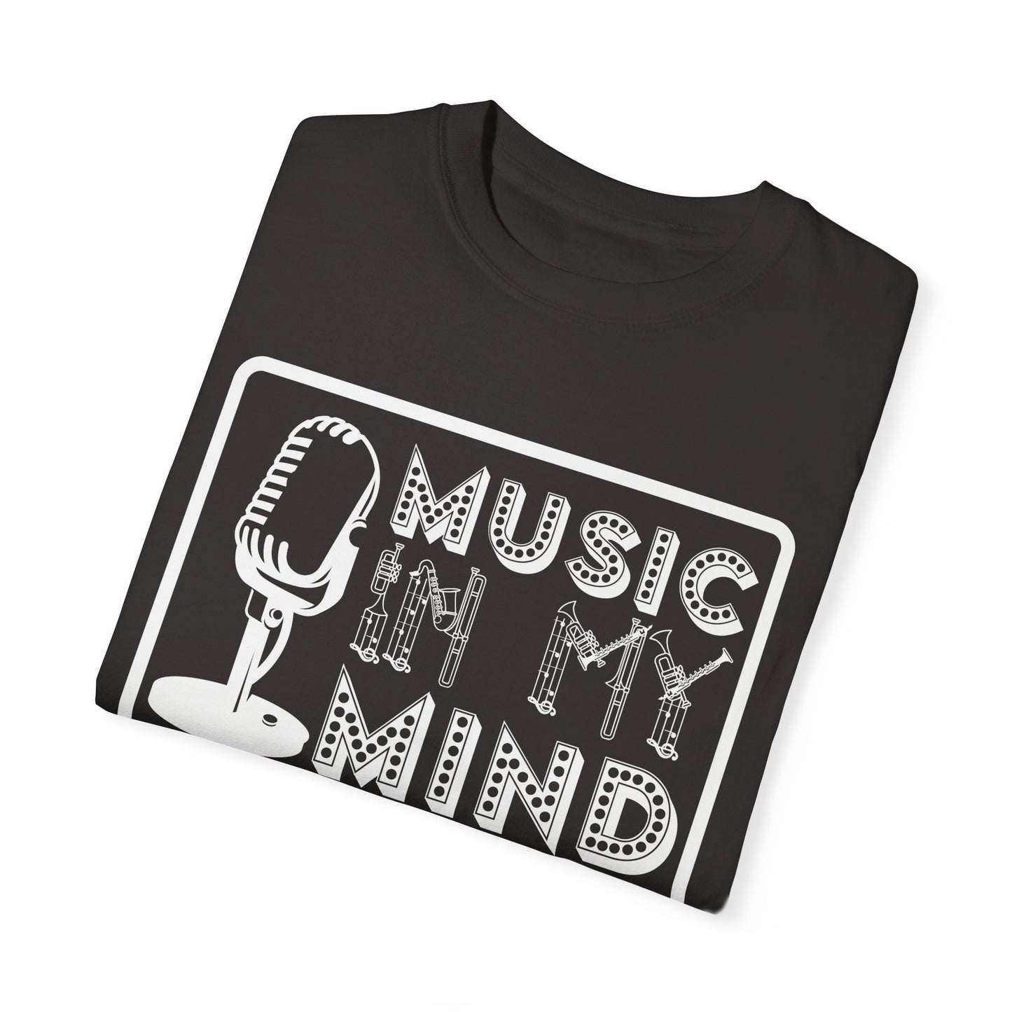 (Music)Unisex Garment-Dyed T-shirt