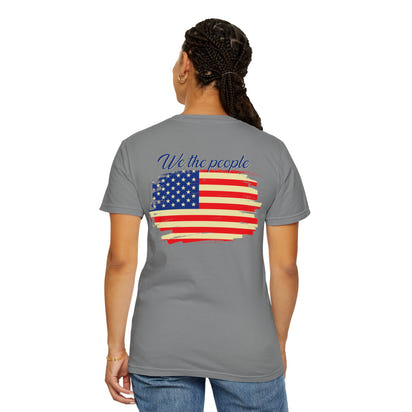American Patriot Unisex Garment-Dyed T-shirt 12