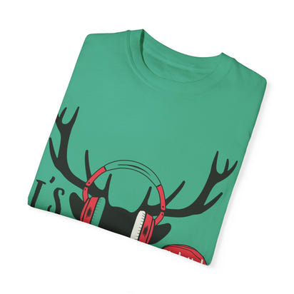 Christmas Unisex Garment-Dyed T-shirt 1