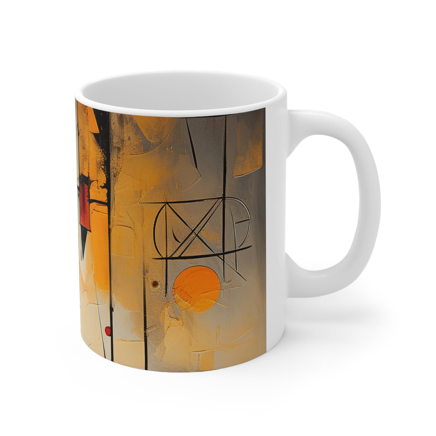 Mug artistic touch Ceramic Mug 11oz