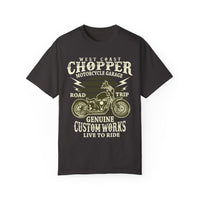 (Motorbike) Unisex Garment-Dyed T-shirt