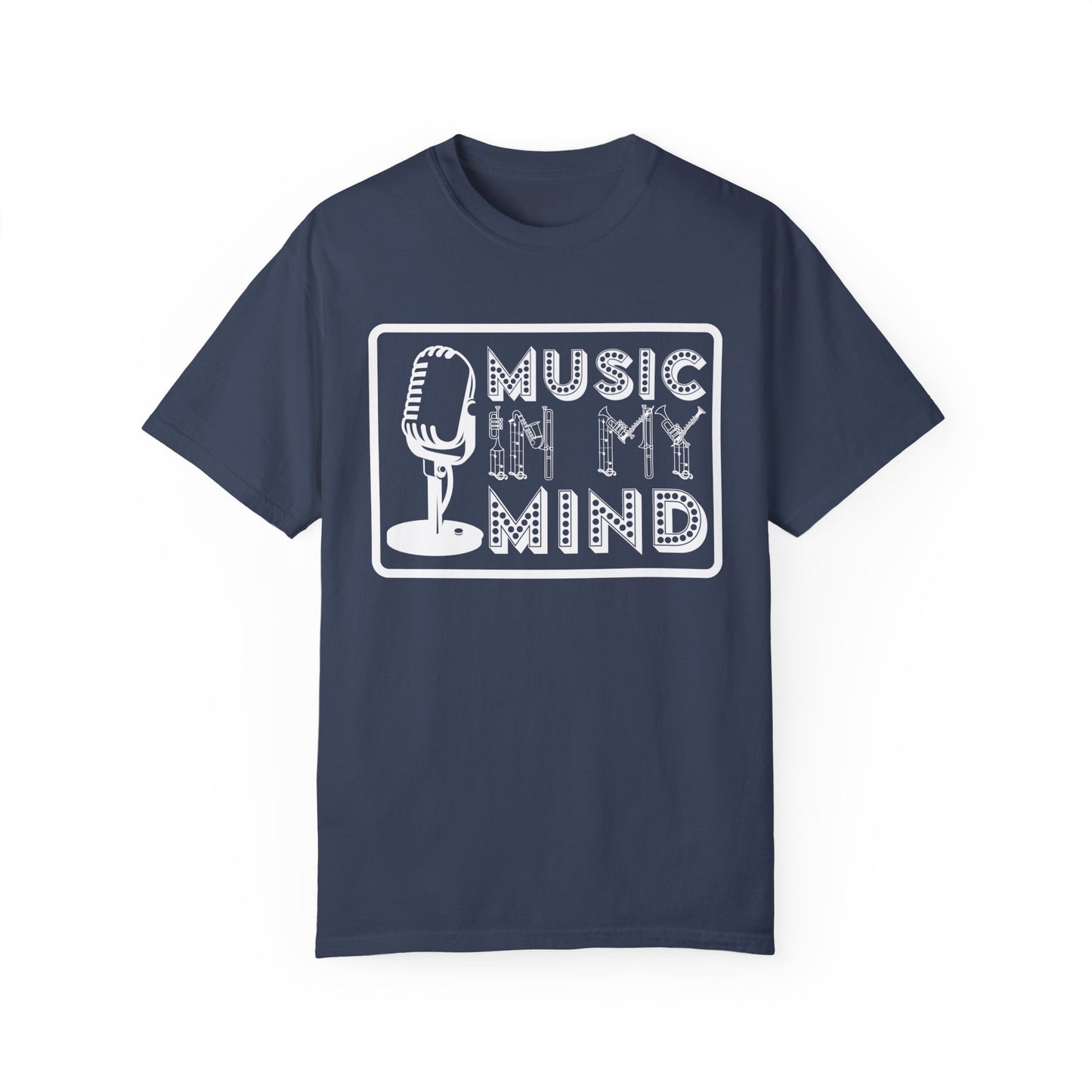 (Music)Unisex Garment-Dyed T-shirt