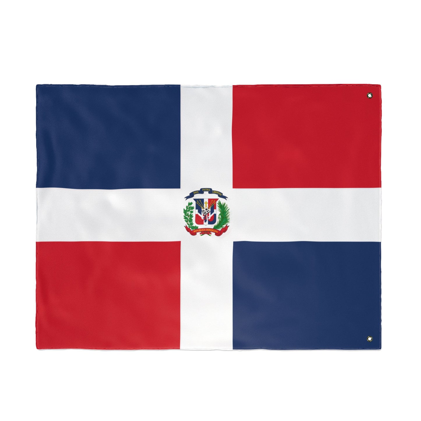 Dominican Republic Double Sided Flag, Outdoor Decoration, Summer BBQ, National Pride, Home & Garden, Sports Events, Gifts