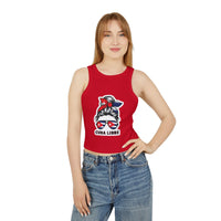 Cuba Libre Women's Micro Rib Racer Tank Top - Fun Summer Vibe!