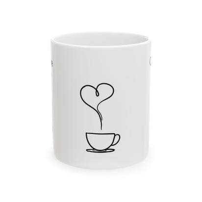 Coffee Ceramic Mug 11oz