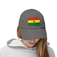 Bolivian unisex distressed cap