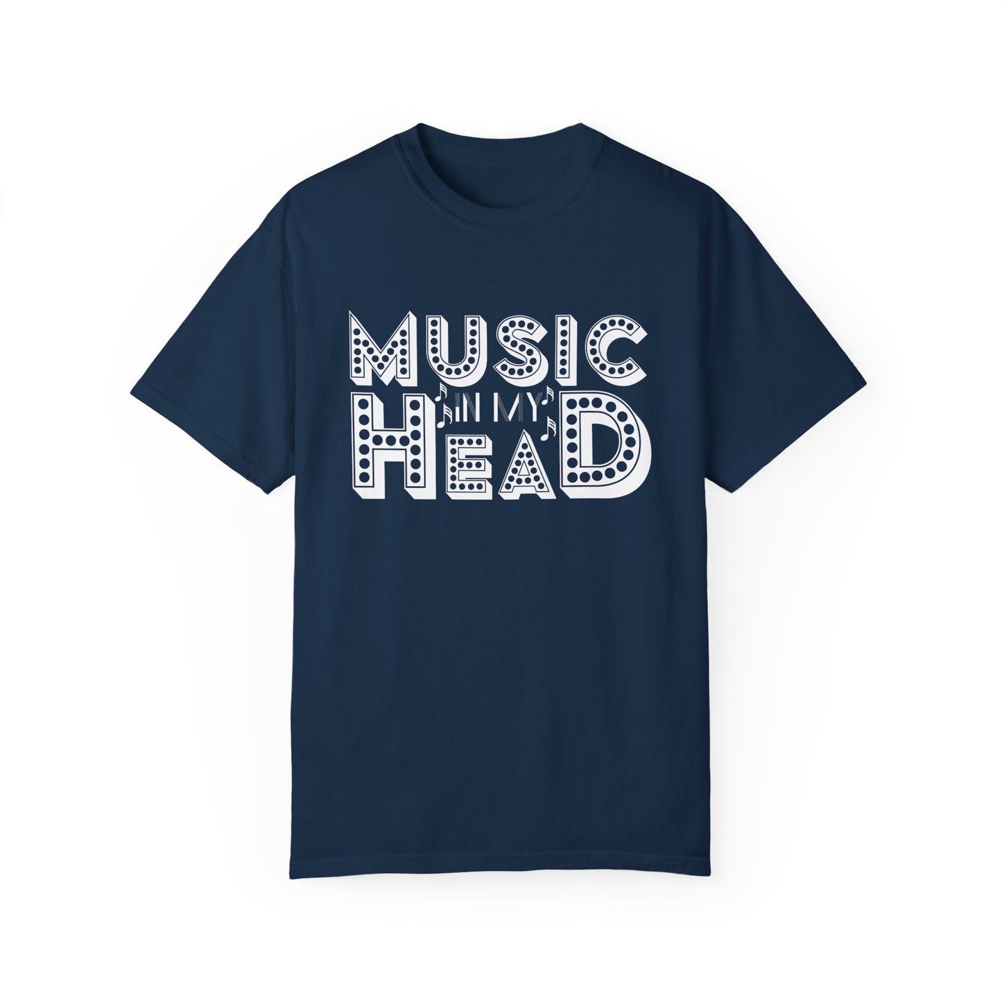 (Music)Unisex Garment-Dyed T-shirt