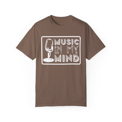 (Music)Unisex Garment-Dyed T-shirt