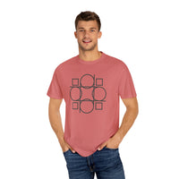 Geometry Unisex Garment-Dyed T-shirt