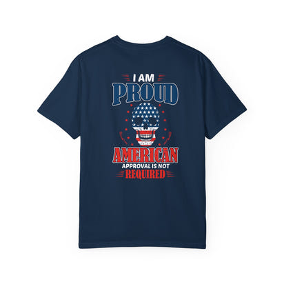 American Patriot Unisex Garment-Dyed T-shirt 2